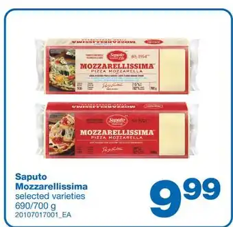 Wholesale Club MOZZARELLISSIMA, 690/700 g offer