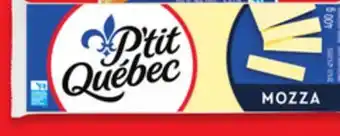 Walmart P'tit Quebec Cheese Block 400 g or Shreds 320 g offer