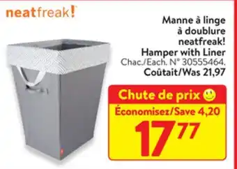 Walmart Hamper With Liner offer