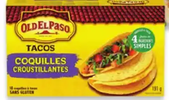 Walmart Old El Paso Crunchy Taco Shells 191 g offer