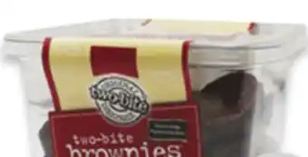 Walmart Two Bite Brownies 608g offer