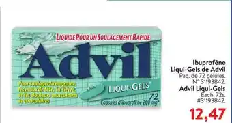Walmart Advil Liqui-Gels offer