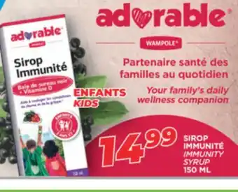 Familiprix SIROP IMMUNITY SYRUP offer