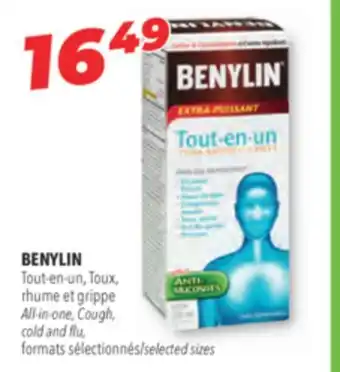 Familiprix BENYLIN All-in-one, Cough, cold and flu offer