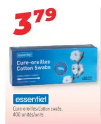 Familiprix essentiel Cotton swabs offer
