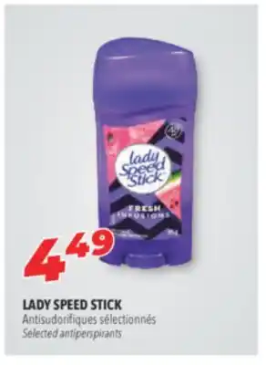 Familiprix LADY SPEED STICK Selected antiperspirants offer