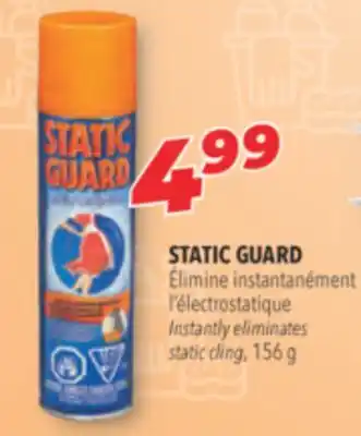 Familiprix STATIC GUARD Instantly eliminates static cling offer