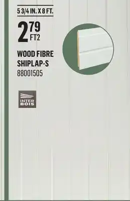 Canac Wood Fibre Shiplap-S offer