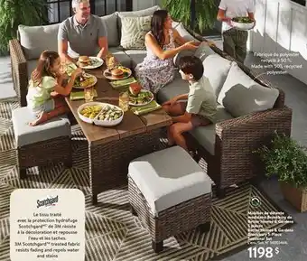 Walmart Better Home & Gardens Brookbury 5-Piece Sectional Set offer