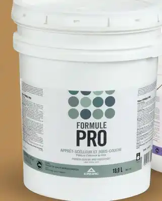 Canac Formule Pro Latex Primer-Sealer & Undercoat 18.9 L offer