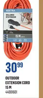 Canac OUTDOOR EXTENSION CORD 15 M offer