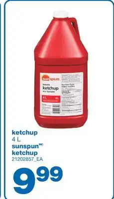 Wholesale Club KETCHUP, 4L offer