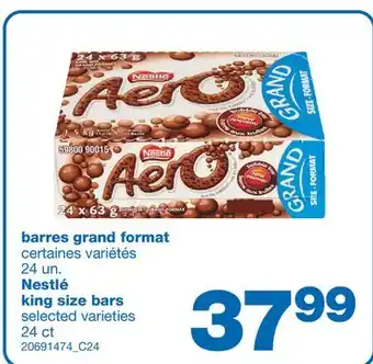 Wholesale Club BARRES GRAND FORMAT, 24 UN offer