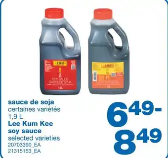 Wholesale Club SAUCE DE SOJA, 1,9 L offer