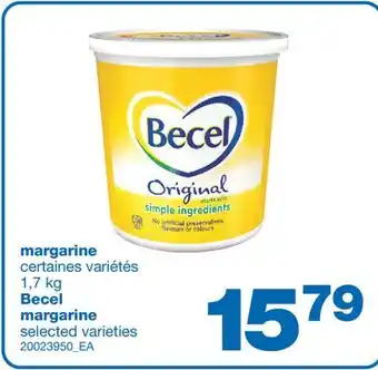 Wholesale Club MARGARINE, 1,7 kg offer
