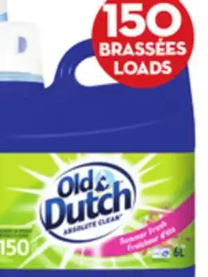 Giant Tiger Old Dutch laundry detergent or fabric softener offer