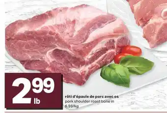 L'Intermarché RÔTI D'ÉPAULE DE PORC AVEC OS offer