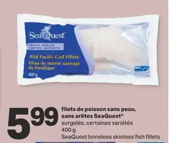 L'Intermarché FILETS DE POISSON SANS PEAU, SANS ARÊTES, 400 G offer