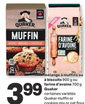 L'Intermarché MÉLANGE À MUFFINS OU À BISCUITS 900 G OU FARINE D'AVOINE 700 G offer
