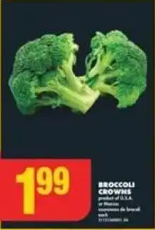 No Frills BROCCOLI CROWNS offer
