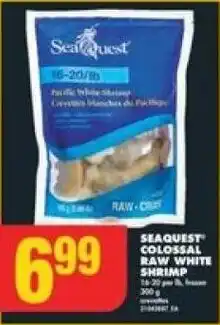 No Frills SEAQUEST COLOSSAL RAW WHITE SHRIMP offer