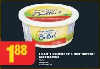 No Frills I CAN'T BELIEVE IT'S NOT BUTTER! MARGARINE offer