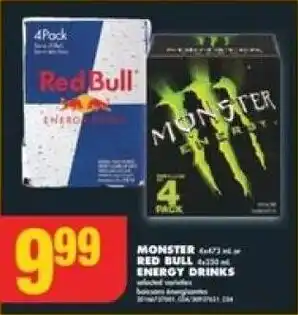 No Frills MONSTER OR RED BULL ENERGY DRINKS offer