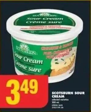 No Frills SCOTSBURN SOUR CREAM offer