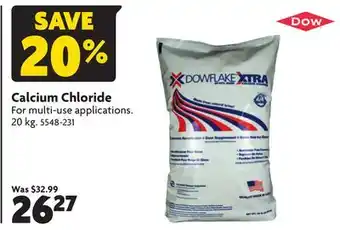 Home Hardware Calcium Chloride offer