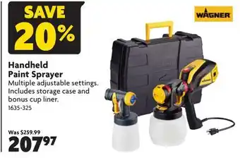 Home Hardware Handheld Paint Sprayer offer