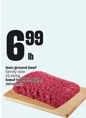 Independent City Market BŒUF HACHÉ MAIGRE offer