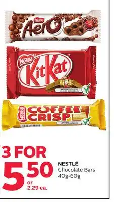 Rexall NESTLÉ Chocolate Bars offer