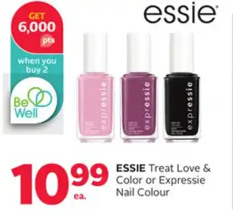 Rexall ESSIE Treat Love & Color or Expressie Nail Colour offer