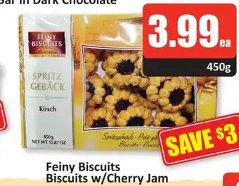 Starsky Feiny Biscuits Biscuits w/Cherry Jam offer
