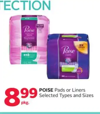 Rexall POISE Pads or Liners offer