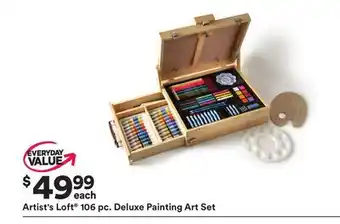 Michaels Artist's Loft 106 pc. Deluxe Painting Art Set offer