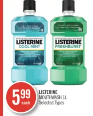 Shoppers Drug Mart LISTERINE MOUTHWASH offer