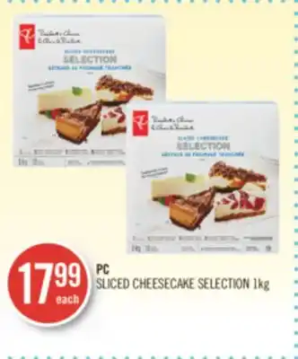 Shoppers Drug Mart PC SLICED CHEESECAKE SELECTION offer