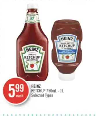 Shoppers Drug Mart HEINZ KETCHUP offer