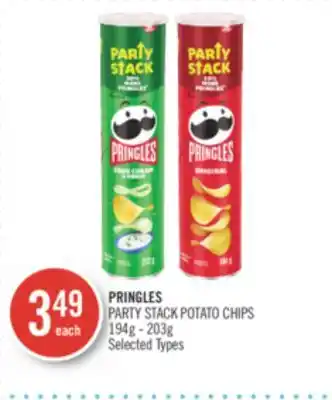 Shoppers Drug Mart PRINGLES PARTY STACK POTATO CHIPS offer