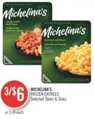 Shoppers Drug Mart MICHELINA'S FROZEN ENTREES offer