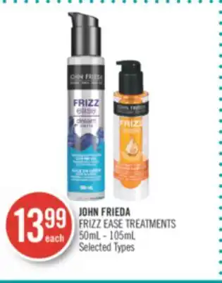 Shoppers Drug Mart JOHN FRIEDA FRIZZ EASE TREATMENTS offer