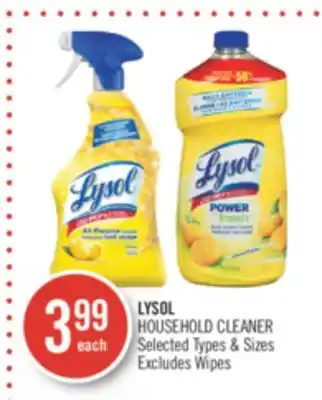 Shoppers Drug Mart LYSOL HOUSEHOLD CLEANER offer