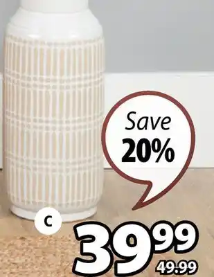 JYSK GUSTAF Floor vase offer
