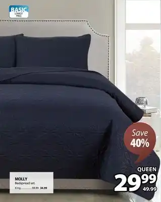 JYSK Molly Bedspread Set offer