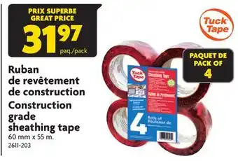 Home Hardware sheathing tape offer