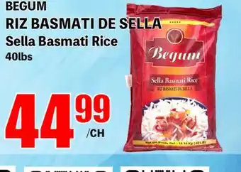 Marche Salaberry RIZ BASMATI DE SELLA BEGUM offer