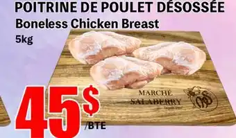 Marche Salaberry POITRINE DE POULET DESOSSEE offer