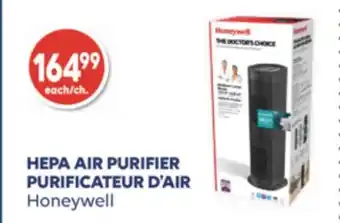 Wellwise by Shoppers PURIFICATEUR D'AIR Honeywell offer
