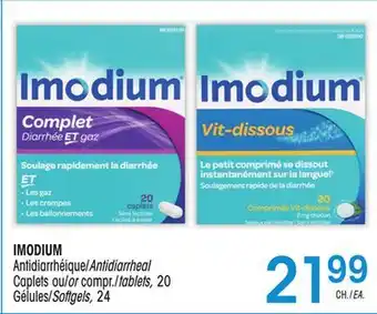 Uniprix IMODIUM Antidiarrhéique/Antidiarrheal , Gélules/Softgels offer